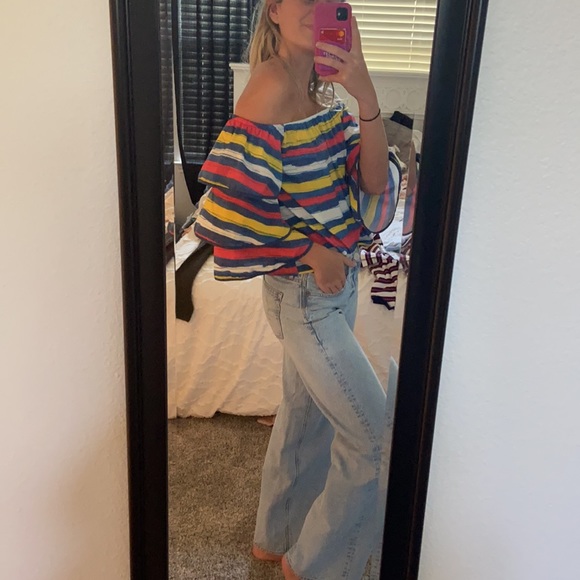 Off the shoulder ruffle top - Picture 2 of 5